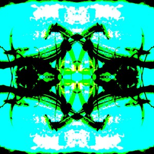 Abstraction verte et bleue (2005)