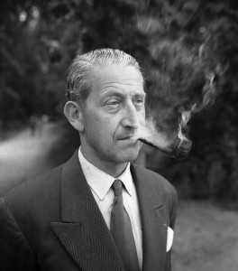 Mon père à la pipe